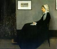 Whistler, James Abbottb McNeill - Portrait of the Painter's Mother
